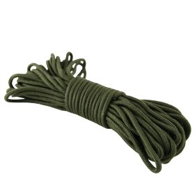 5mm Nylon Braided 50 Foot Rope (Option: Green)
