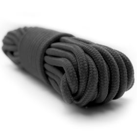9mm x 50' Nylon Braided Rope (Option: Black)