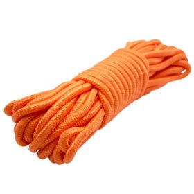 9mm x 50' Nylon Braided Rope (Option: Orange)
