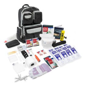 Urban Survival Bug-Out Bag | No Masks or Colored Box Included (Option: 2-Person)
