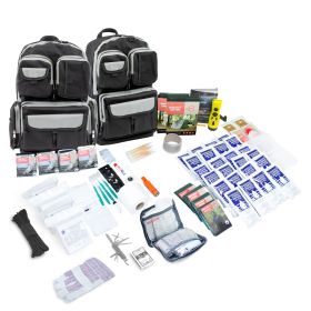 Urban Survival Bug-Out Bag | No Masks or Colored Box Included (Option: 4-Person)