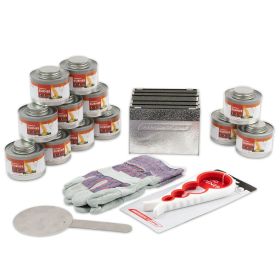 New & Improved Emergency StableHeat Fuel Storage Set (Option: 24 Cans)