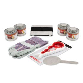 New & Improved Emergency StableHeat Fuel Storage Set (Option: 12 Cans)